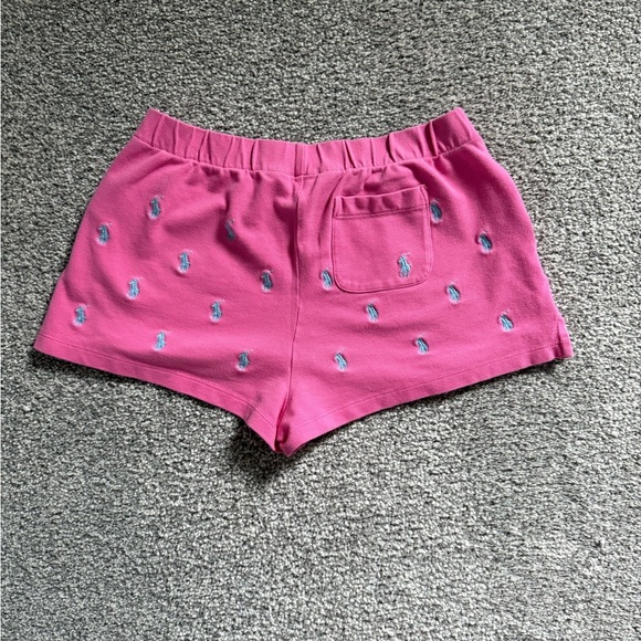 Polo by Ralph Lauren Pink Anchor Print Shorts - Picture 2 of 7